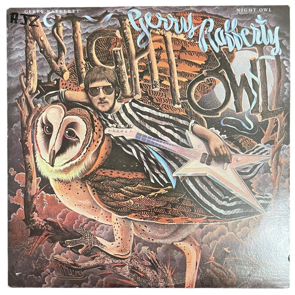 Gerry Rafferty Night Owl Vintage Vinyl LP 1979 UA Records VG+